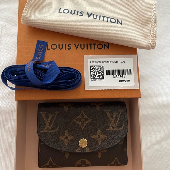 Brand New Louis Vuitton Rosalie Coin Purse - Picture 1 of 4